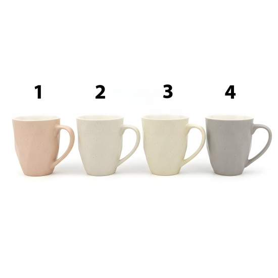 Porcelain Mug Set - 4 Pcs